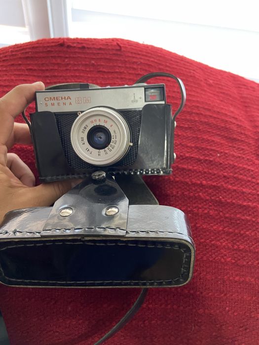 Фотоапарт Смена 8М с оргинален калъф