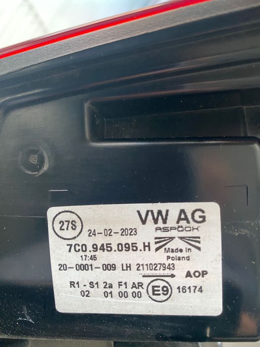 Stop stg /lămpi laterale VW CRAFTER /MAN TGE , model nou