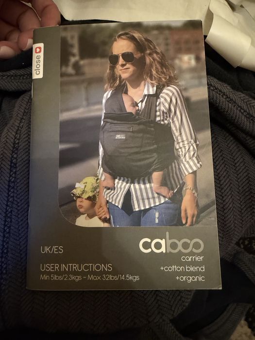 Caboo cotton слинг с халки