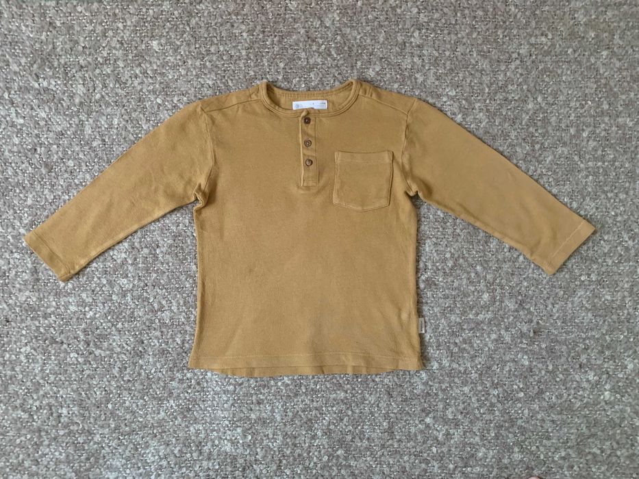 Сет от блузи с дълъг ръкав за момче ZARA, H&M - 116 & 122 см