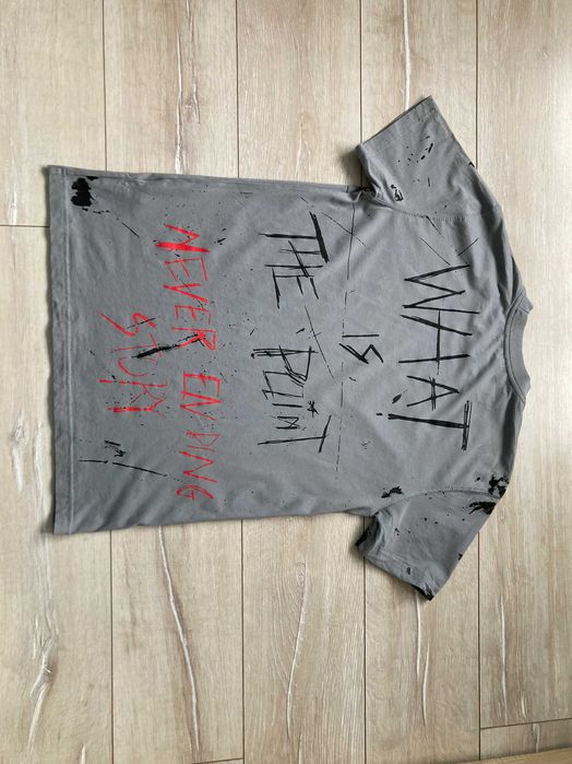 Balmain мъжка сива тениска размер М