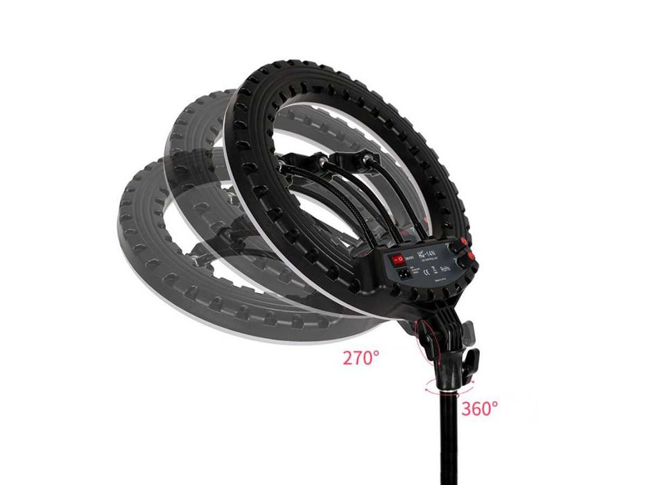 Ring Light LED Fotografie Lampa Circulara Ring Trepied
 210 cm