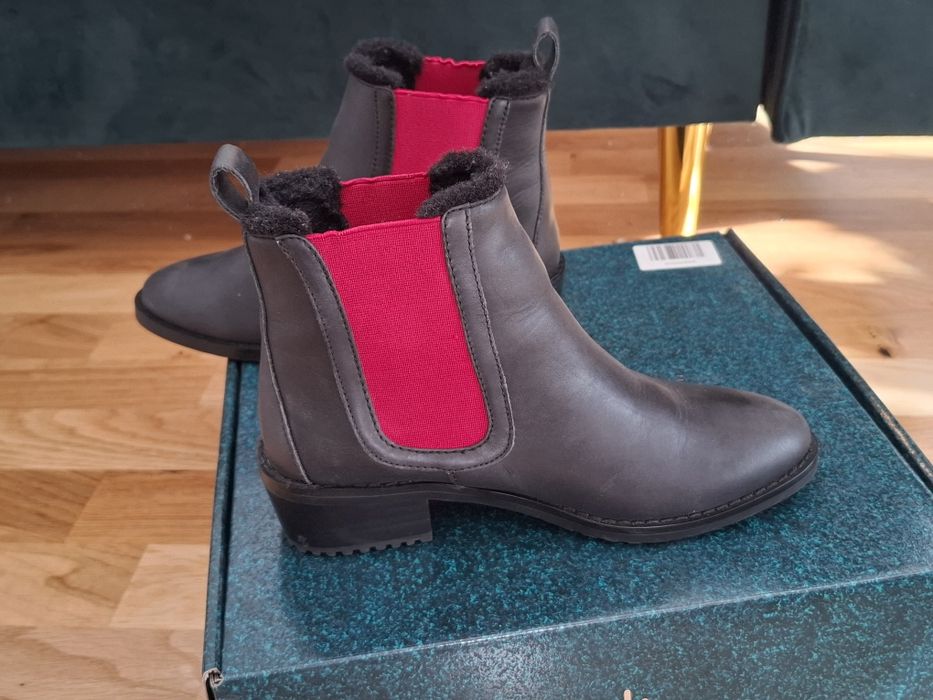 Ghete Jodhpur EMU AUSTRALIA - Ellin Pop W12163 Black/Berry