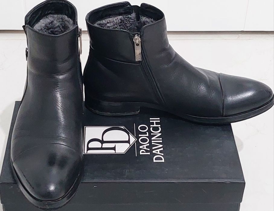 Продам зимние мужские сапоги