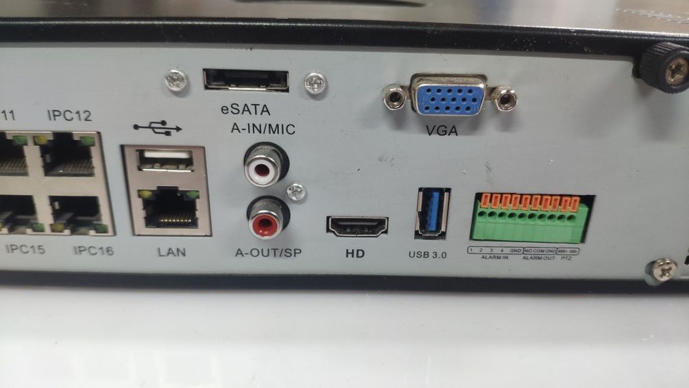IP Видеорегистратор сетевой NVR POE 16 каналов