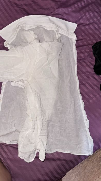 Рубашка на лето белая