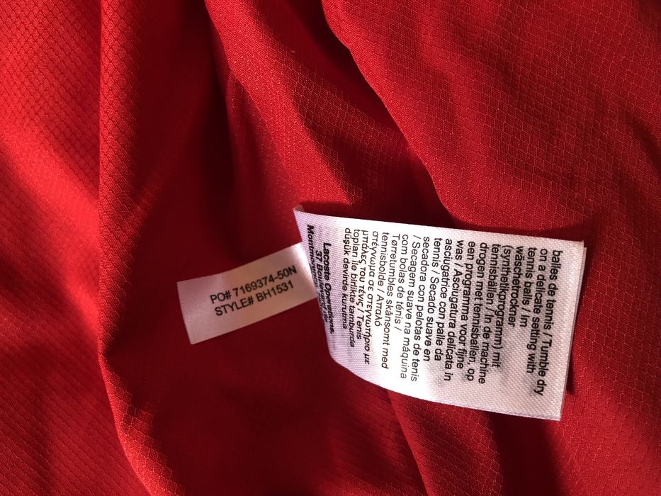 Lacoste Sport Hooded Water-Resistant Quilted Jacket ОРИГИНАЛ мъжко яке