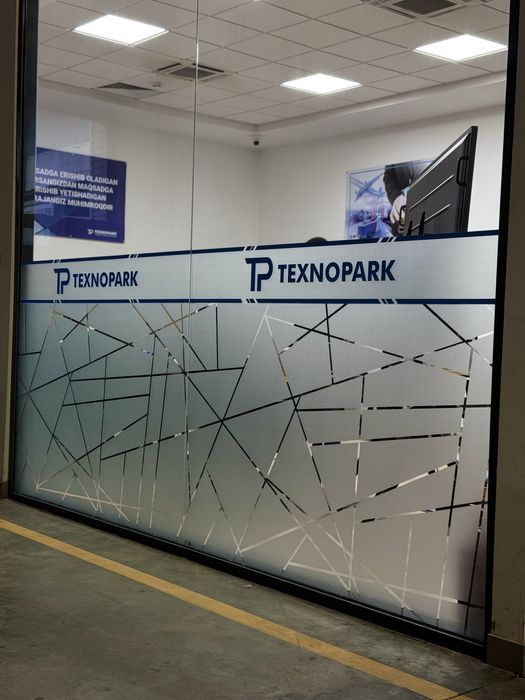 Туманка | Плотерная резка | Матовая пленка | Оракал