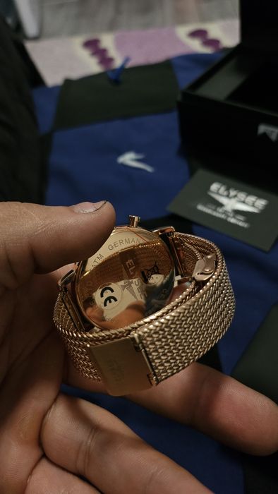 Ceas de mana barbatesc elysee culoare rose gold