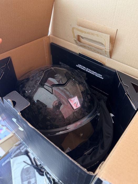 Scorpion Exo Tech Evo Solid Carbon Helmet