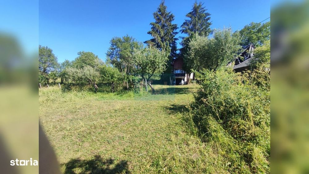 Teren 7200 mp, casa veche, apa, curent 35 km de Cluj Napoca, Topa Mica