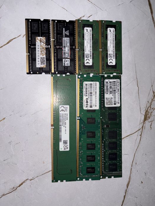 Оперативная память ddr3 ddr4 ddr5 4, 8gb