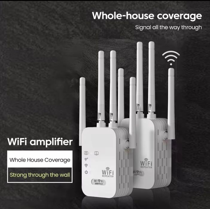 Repeater Dual Band Extender Wifi Router și Amplificator semnal Router