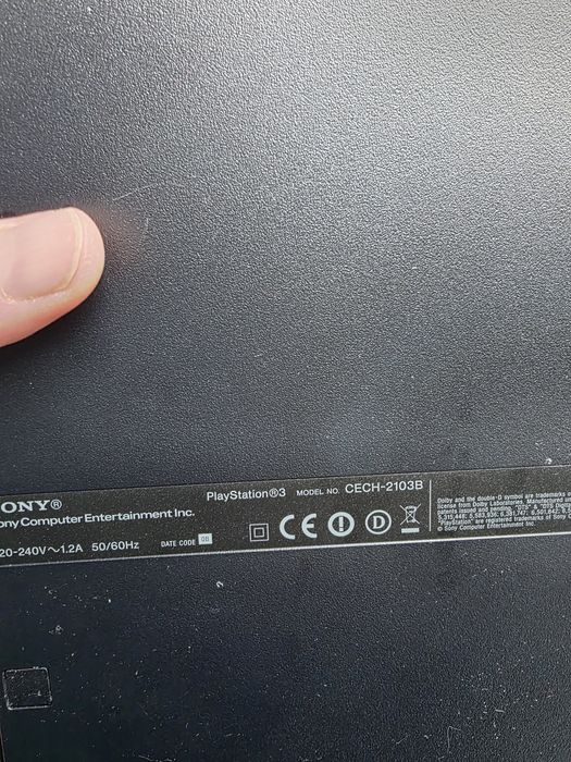 Consola Sony Ps3 PlayStation 3 Hdd 250Gb+2 jocuri