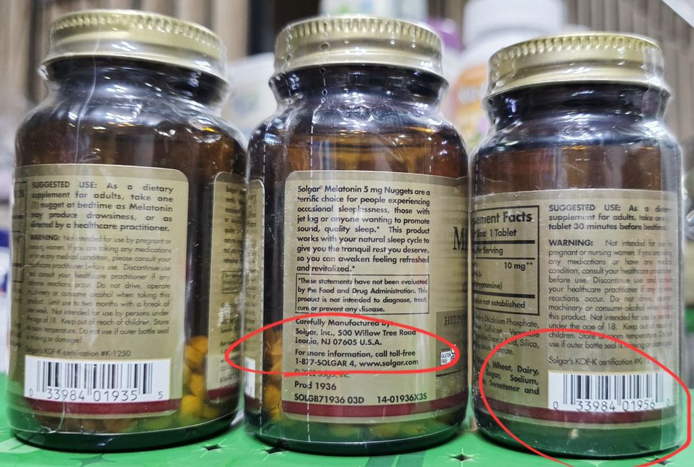 ДОСТАВКИ НЕТ Solgar мелатонин 3мг 5мг 10мг Made in USA