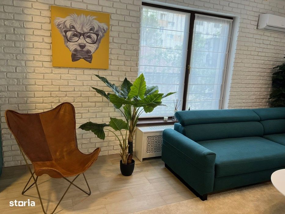 Bazilescu, apartament 2 camere, design arhitect, 2 minute de metrou.