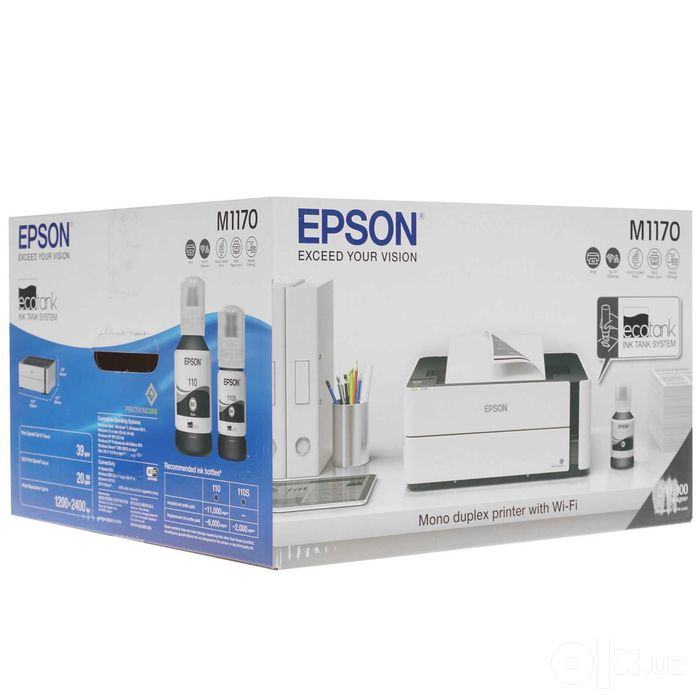 - Монохромный принтер Epson M1170