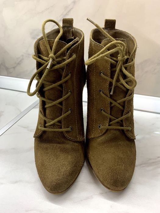 Ghete piele întoarsă 38/cizme dama