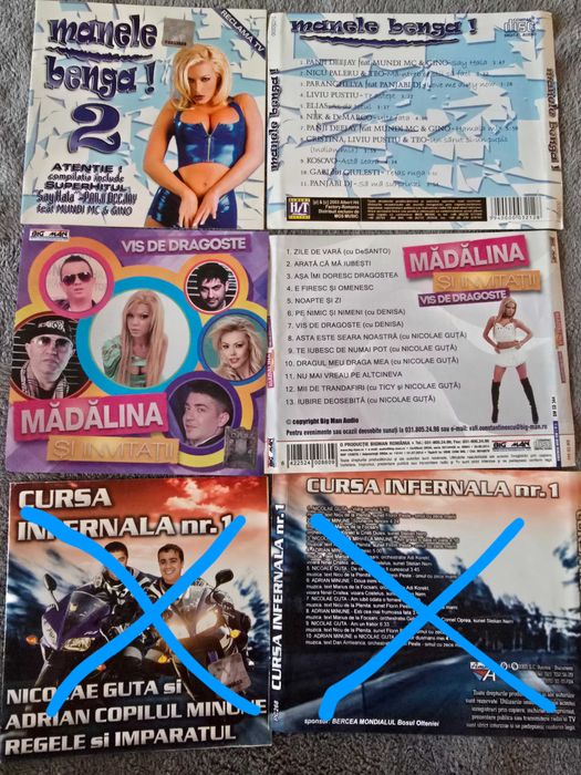 Coperti Cd-uri Manele Originale