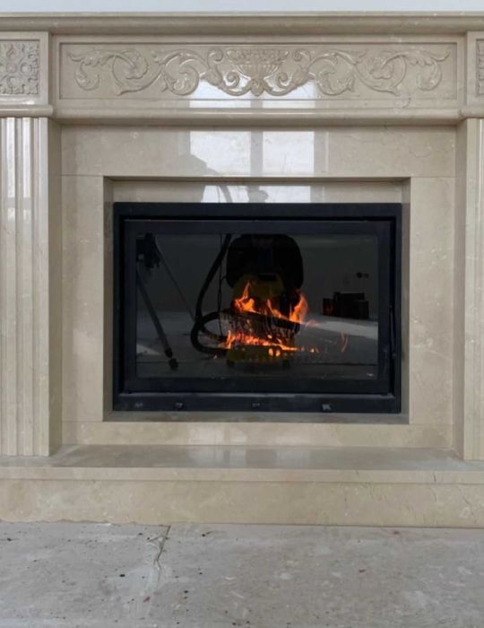 Geam termorezistent pentru semineu si sobe