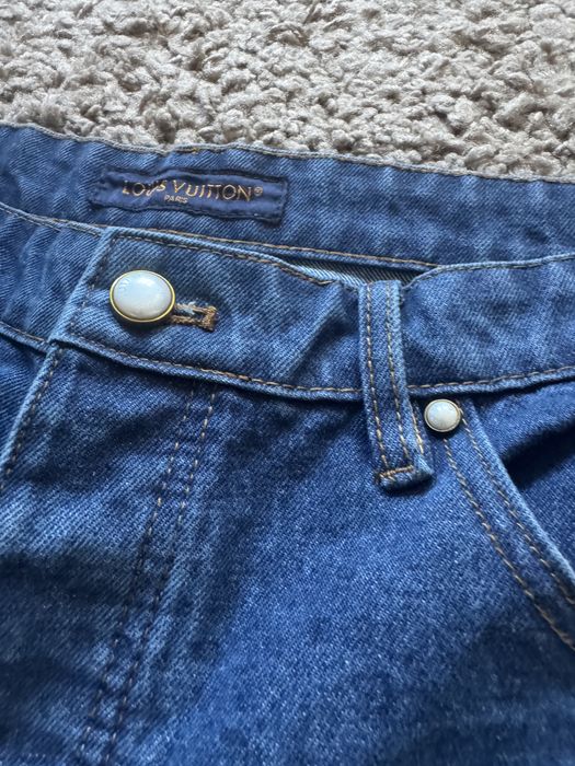 IN STOC | Pantaloni scurti / blugi Louis Vuitton Premium