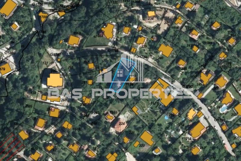 Парцел в София-в.з.Симеоново - Драгалевци площ 798