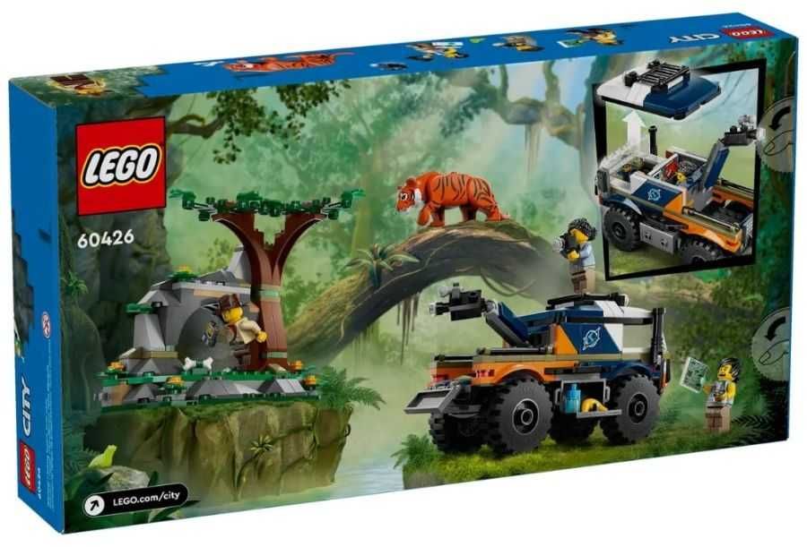 LEGO City 60426 Изследовател в джунглата с офроуд камион