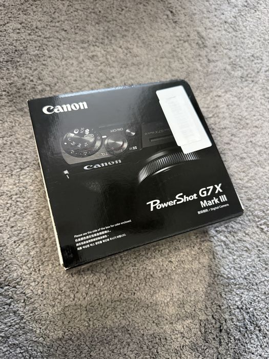 Canon G7X Mark III Nou