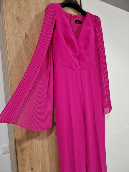 Salopeta marimea 38 roz fucsia