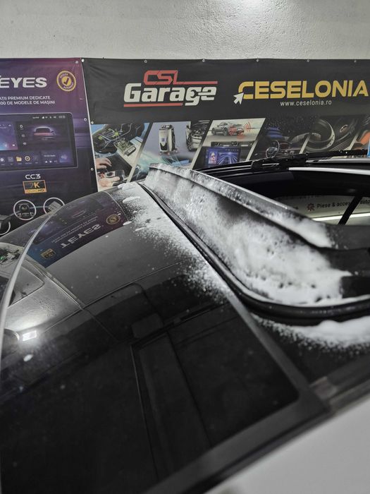 Curatare, gresare, ungere trapa auto, panoramic