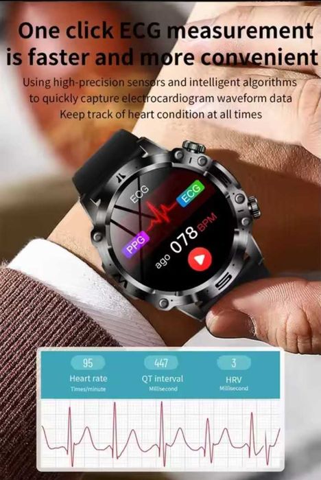 Смарт часовник watch К68 и ET480