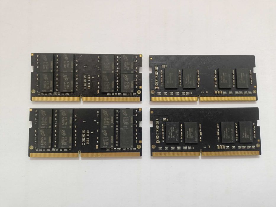 Продам 4 планки ОЗУ для ноутбуков