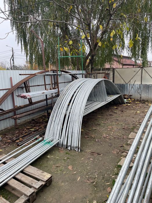 Arcade solar ,teava galvanizata 5 m