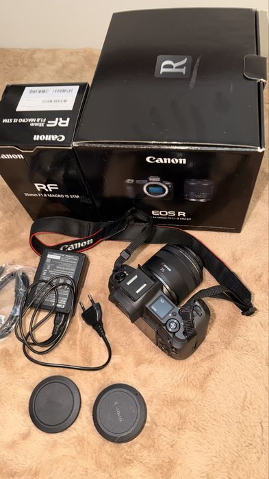 Canon eos r + обектив 35 мм