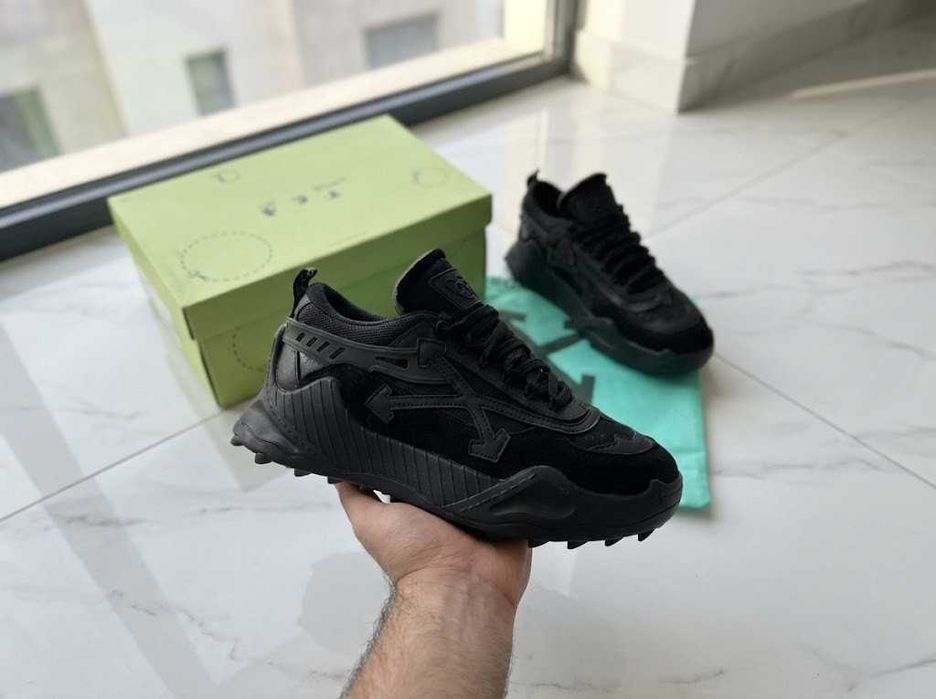 Adidasi OFFWhite Odsy 1000 Negru - Adidasi Unisex - Full Box