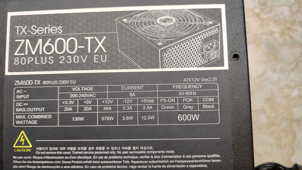 Zalman ZM600-TX 600W