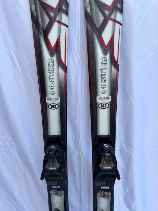 Ski schiuri carveK2 Strike 142cm +legaturi Marker