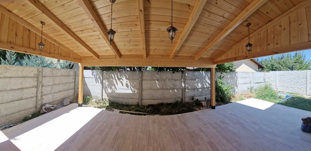 Terase din lemn si foisoare