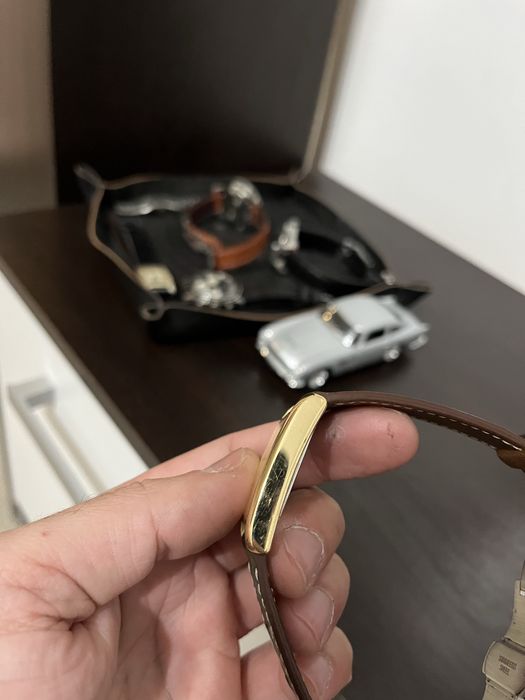 Superb ceas Dugena Tank Gold Quartz - unic in Romania