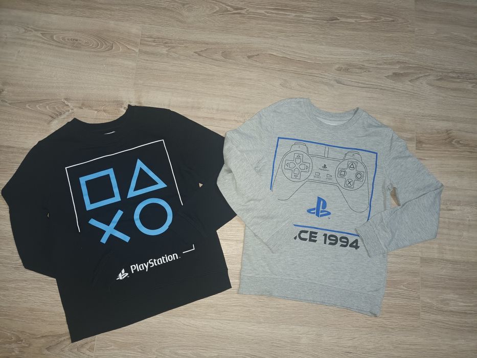Две блузи за момче PlayStation размер 140 - 146 см