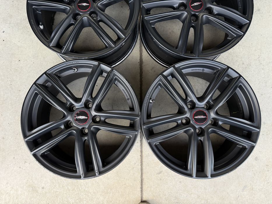 4бр. ОТЛИЧНИ 17” Джанти “BROCK RC27” 5х112 за -MERCEDES/VW/AUDI/SKODA/SEAT/VAG- 7.5Jx17H2, ET52