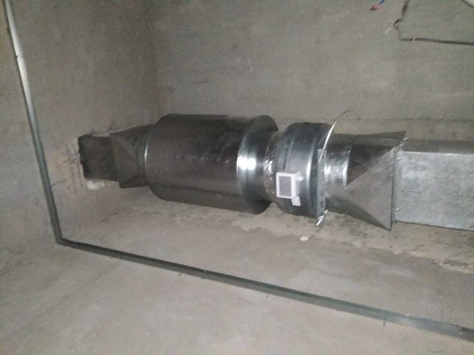 монтаж вентиляции