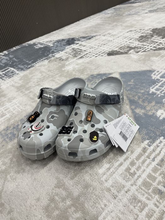 Кроксы bape crocs
