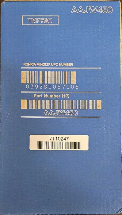 Cartuş toner Konica Monolta AAJW150 , AAJW250 , AAJW450