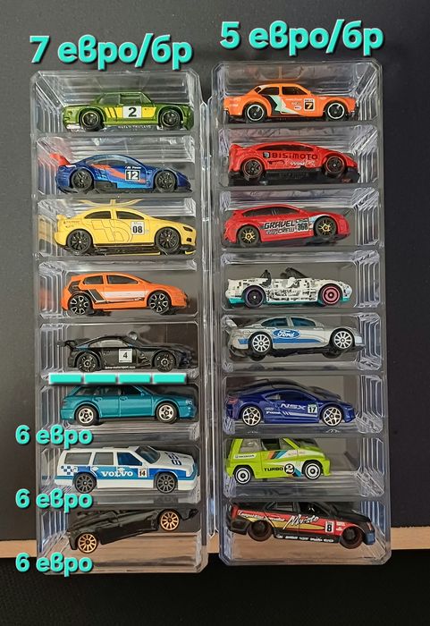 Hot wheels колички