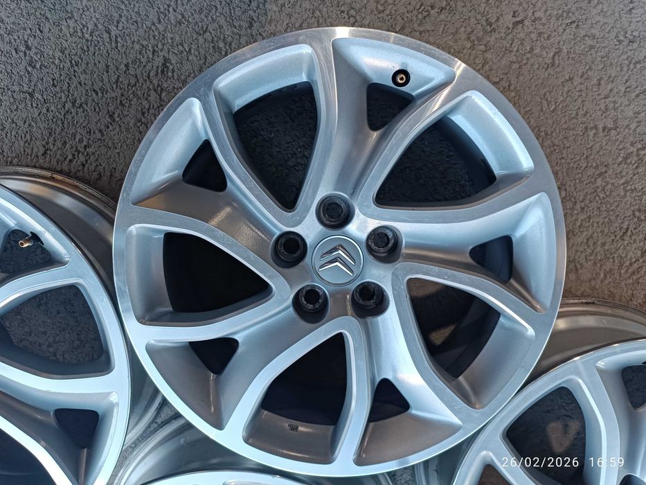 4бр.алуминиева джанта 18цола за Citroen,Peugeot, Mitsubishi 5x114,3
