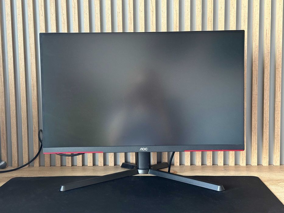 27" AOC Q27G3XMN Mini LED Гейминг Монитор 180Hz (Пълен комплект)