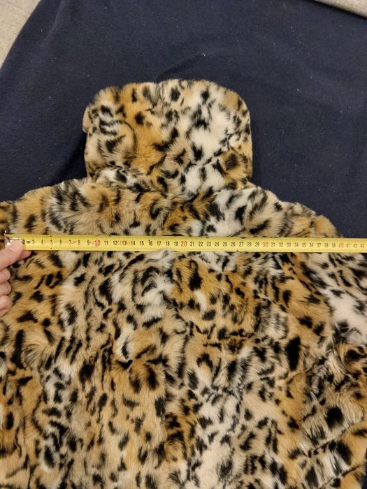 Jacheta dama blana artificiala marimea 42