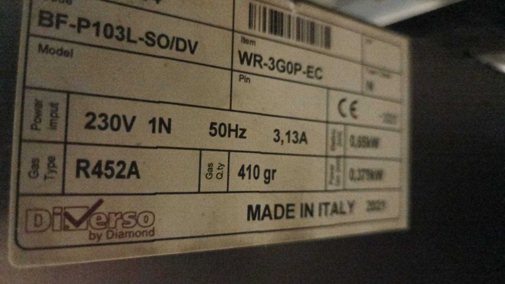 Masă Rece - Diamond WR-3G0P-EC