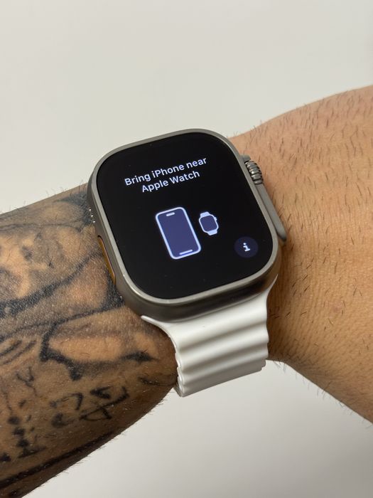 Apple Watch Ultra 1 94% Aproape Nou , GPS + Cellular , 49MM , Natural